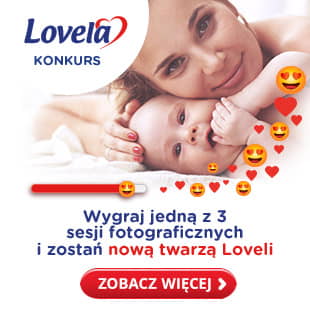 Banner internetowy konkursu Lovela